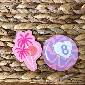 Pura Vida 2 pack stickers